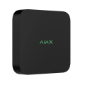 Мережевий відеореєстратор Ajax NVR DC (8ch) black, роздільна здатність до 4К, підтримка ONVIF / RTSP, декодування H.265 / H.264, ємність до 16Тб