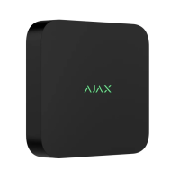 Мережевий відеореєстратор Ajax NVR DC (8ch) black, роздільна здатність до 4К, підтримка ONVIF / RTSP, декодування H.265 / H.264, ємність до 16Тб Мережевий відеореєстратор Ajax NVR DC (8ch) black, роздільна здатність до 4К, підтримка ONVIF / RTSP, декодування H.265 / H.264, ємність до 16Тб