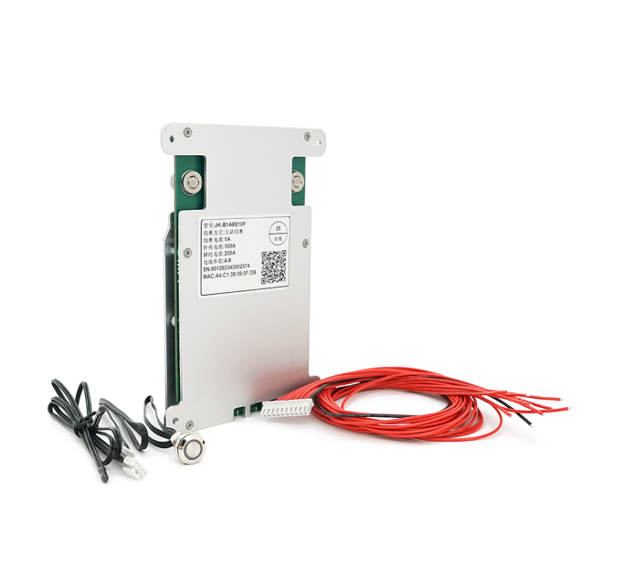 BMS плата JK-B1A8S10P Li-Ion / LiFePo4 / LTO 4S-8S, 100A, CAN / RS485, 0.3mΩ, Bluetooth, Ballance 1A, підігрів + кнопка