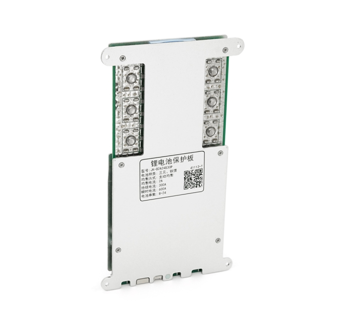 BMS плата JK-B2A24S30P Li-Ion / LiFePo4 / LTO 8S-24S, 300A, CAN / RS485, 0.47mΩ, Bluetooth, Ballance 2A, підігрів + кнопка