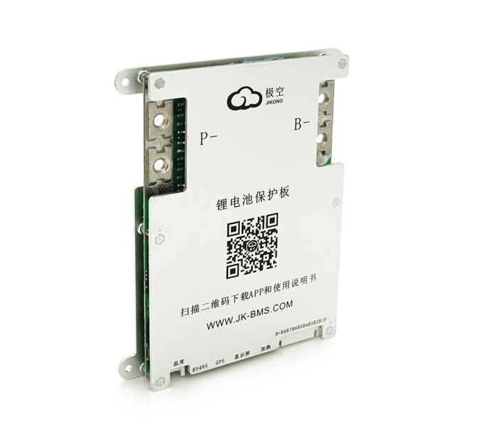 BMS плата JK-B2A8S20P Li-Ion / LiFePo4 / LTO 3S-8S, 200A, CAN / RS485, 0.3mΩ, Bluetooth, Ballance 2A, подогрев + кнопка