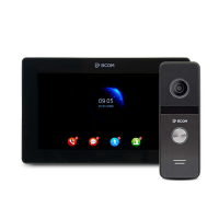 Комплект відеодомофон+відеопанель BCOM BD-770FHD / T BLACK KIT з підтримкою Tuya Smart та Wi-Fi модулем