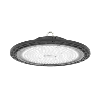 Стельовий промисловий світильник Ritar BHL02-300W, 6500K, 220V. IP65, 30000lm, RA >80, Φ362*35 мм, Black