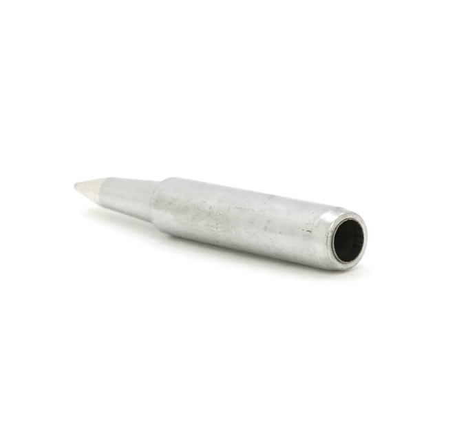 Жало для паяльника BAKKU BK-900M-T-3.2D,silver, 4*6,3mm, мідь, гальванічне покриття, висока теплопровідність, швидке нагрівання, широкий конус