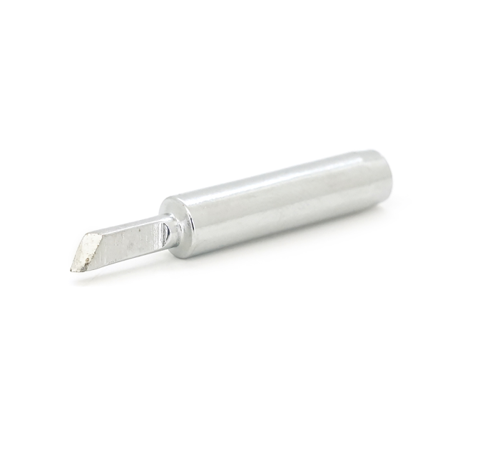Жало для паяльника BAKKU BK-900M-T-SK,silver, 4*6,3mm, мідь, гальванічне покриття, висока теплопровідність, швидке нагрівання, широкий конус