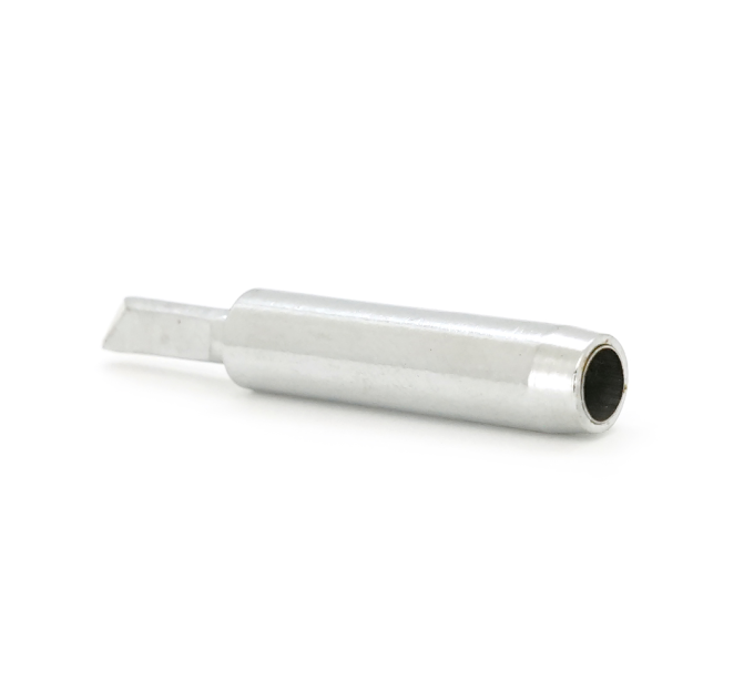 Жало для паяльника BAKKU BK-900M-T-SK,silver, 4*6,3mm, мідь, гальванічне покриття, висока теплопровідність, швидке нагрівання, широкий конус