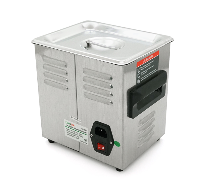 Ультразвукова ванна BAKKU BK-1200 з функцією дегазації рідини (1.6L, 60W, 40 kHz, підігрів до 80 гр. C, таймер до 99 хв.)