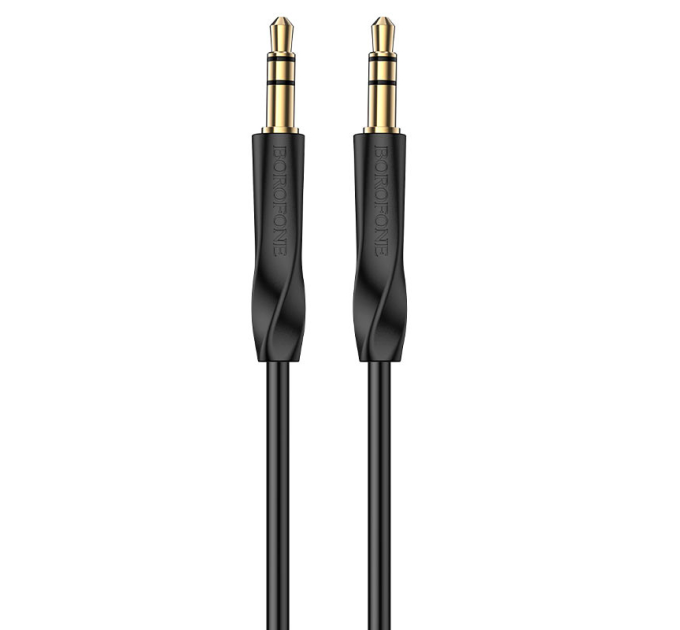 Кабель Borofone BL16 DC3.5 тато-тато 1.0м, круглий, Black, Box