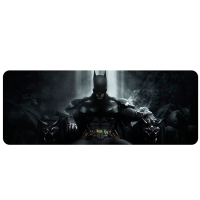 Килимок 300*800 тканинний Batman iron throne з боковою прошивкою, товщина 2 мм, Black, Пакет