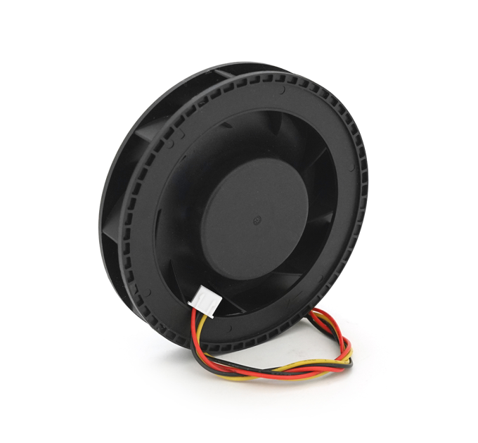 Кулер для охолодження серверних БП BNTA1025B12UP005 DC sleeve fan, 100x100x25mm, RPM 4000±10%, 12V / 0.56A, 3-pin, Black