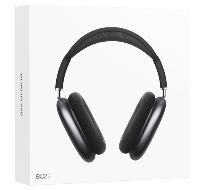 Навушники Bluetooth Borofone BO22, Black, Box