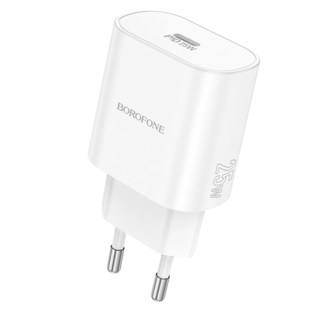 СЗУ BOROFONE BA82A, PD25W, 1xUSB-C, 25W, White, Box