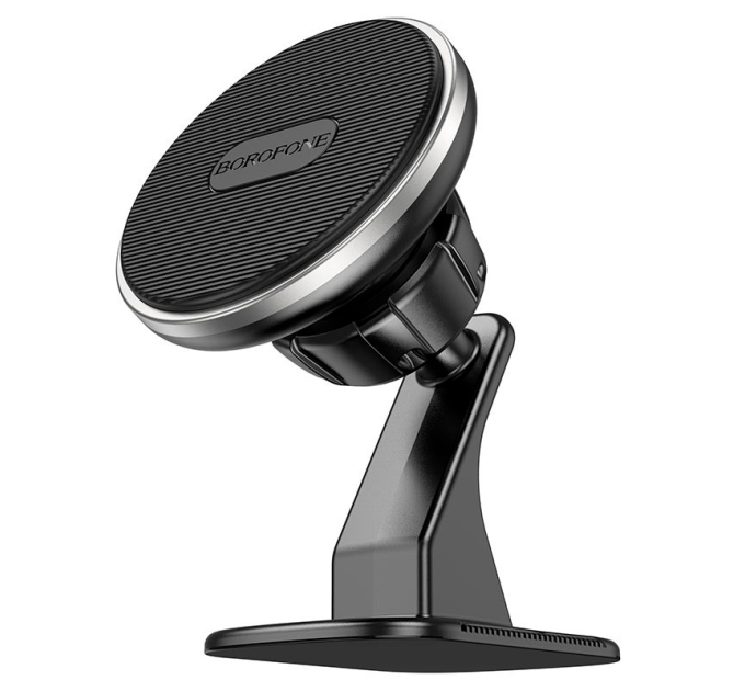 Автотримач BOROFONE BH63, кріплення на торпеду, магніт, Black, Box
