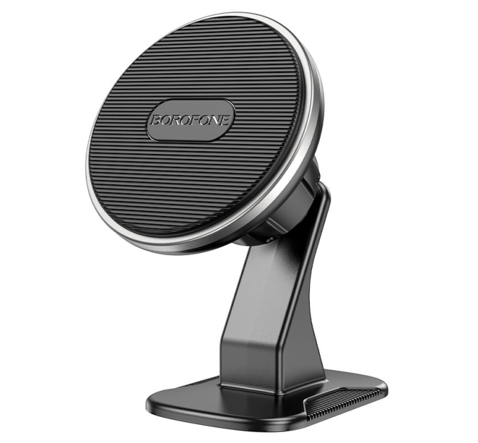 Автотримач BOROFONE BH63, кріплення на торпеду, магніт, Black, Box