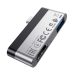 Перехідник BOROFONE DH2 Type-C(Male) - USB3.0+2*HDMI, Black, Box