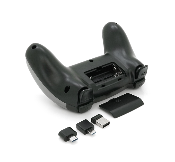 Геймпад Brazzers BR-029 бездротовий для PC X360 / P3 / Android / TVBOX, Grey, Box