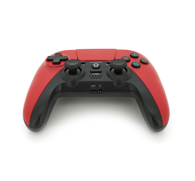 Геймпад Brazzers BR-PS02 бездротовий для PS4 Wireless DUALSHOCK 4, Red, 3.7V, 600mAh, Box