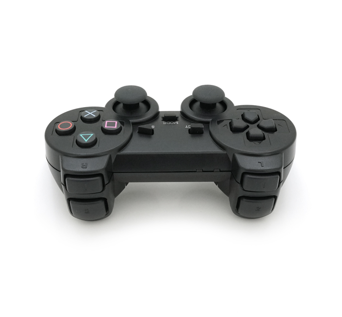 Геймпад Brazzers бездротовий для PS2, Black, Blister