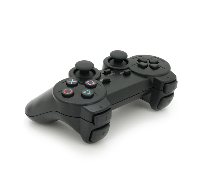Геймпад Brazzers бездротовий для PS2, Black, Blister