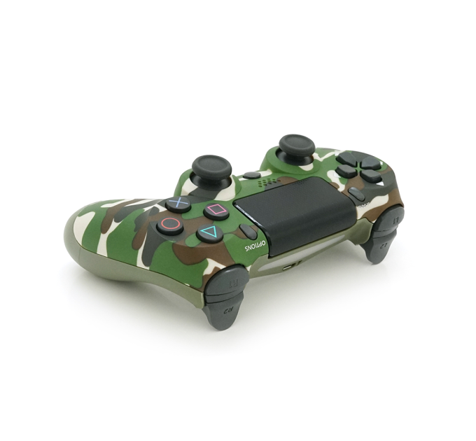 Геймпад Brazzers бездротовий для PS4 Wireless DUALSHOCK 4, роз'єм для навушників, LED light bar, Haki-Green, 3.7V, 600mAh, Blister-box
