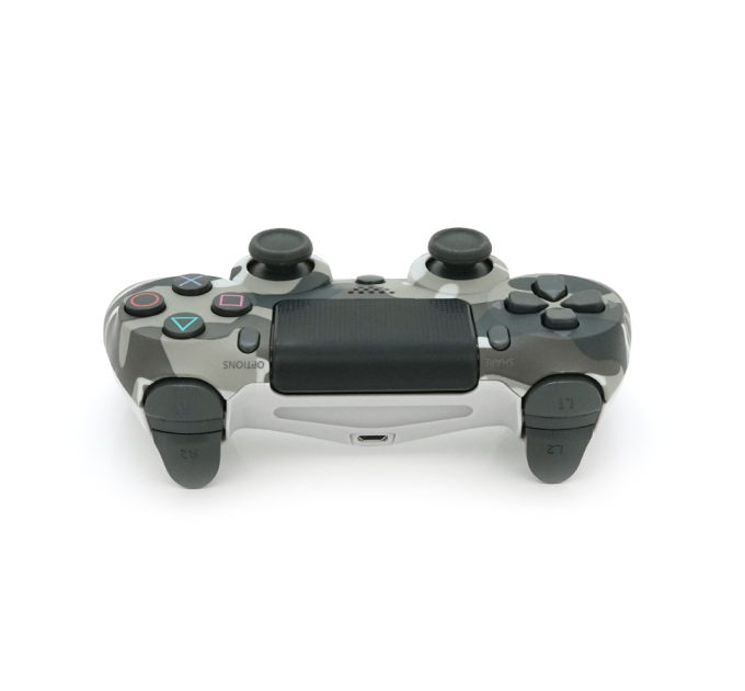 Геймпад Brazzers бездротовий для PS4 Wireless DUALSHOCK 4, роз'єм для навушників, LED light bar, Haki-Silver, 3.7V, 600mAh, Blister-box