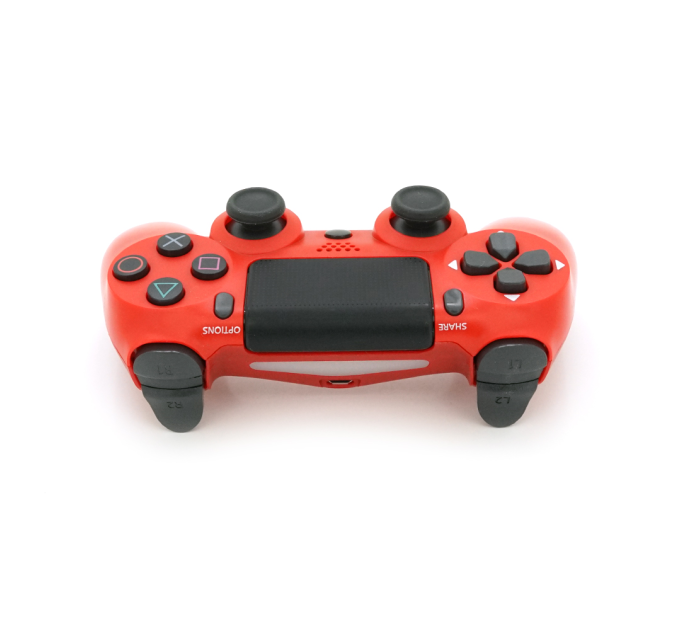 Геймпад Brazzers бездротовий для PS4 Wireless DUALSHOCK 4, роз'єм для навушників, LED light bar, Red, 3.7V, 600mAh, Blister-box