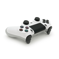 Геймпад Brazzers бездротовий для PS4 Wireless DUALSHOCK 4, роз'єм для навушників, LED light bar, White, 3.7V, 600mAh, Blister-box