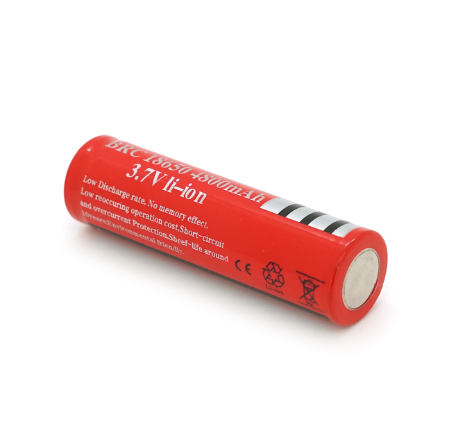 Акумулятор Li-ion UltraFire18650 4800mAh (real 1000mAh) 3.7V, Red, 2 шт. в упаковці, ціна за 1 шт.