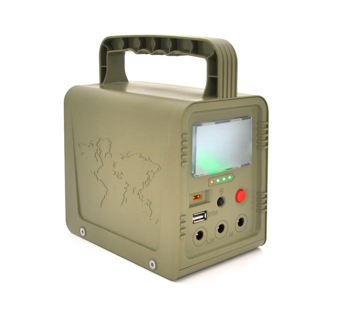 Портативний ліхтар BRAZZERS BRPF-CF42 / 18, Solar panel 18W, LiFePO4 - 42Wh, DC: 2x3.2V, USB:: 1x5V / 2A, 3x6W Led лампи 1м, 3W вбудований ліхтар, BOX