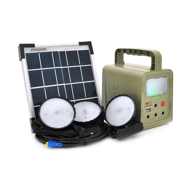 Портативний ліхтар BRAZZERS BRPF-CF42 / 5, Solar panel 5W, LiFePO4 - 42Wh, DC: 3.2V, USB:: 1x5V / 2A, 3x6W Led лампи 3м, 9W вбудований ліхтар, BOX, Q8