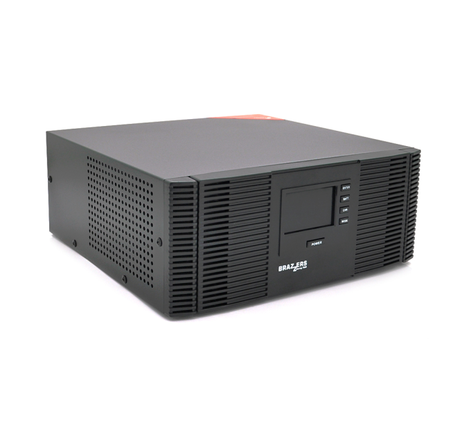 Гібридний інвертор BRAZZERS BRZ-SOLAR-1200, 1200VA / 1000W, 12V, ток заряда 10 / 20A, inverter100-290V, UPS145-275V, MPPT 30А(20-32)