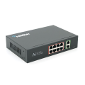 POE комутатор Merlion 8 POE 10 / 100 + 2 RJ45 10 / 100 / 1000 + вбудований блок живлення 52V 2.3A