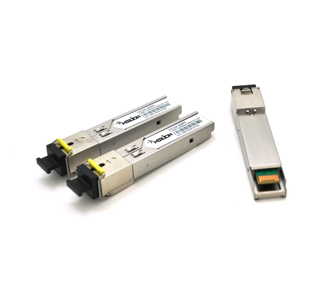 SFP модуль Merlion 1.25G 20km WDM SC підтримка DDM TX1550 / RX1310