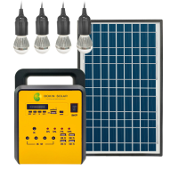 Сонячна домашня акумуляторна система Boxin, 18V / 10W, Solar Panel, 12V DC, USB 5V, FM Radio, MP3, Q4