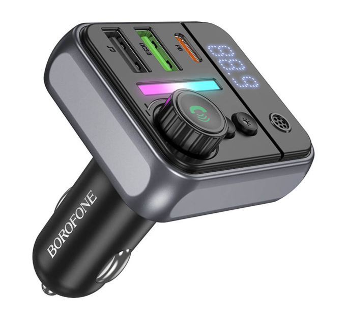FM-модулятор Borofone BC50, Black, Box