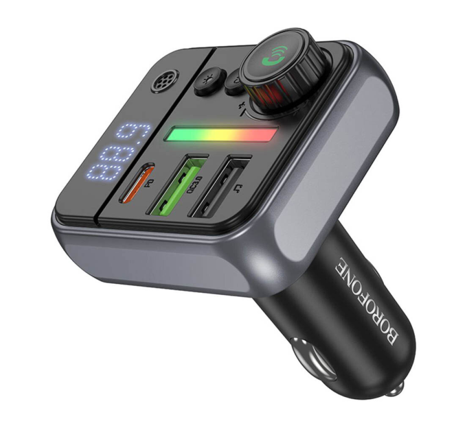 FM-модулятор Borofone BC50, Black, Box