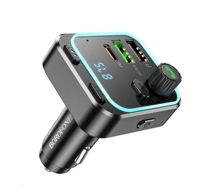 FM-модулятор Borofone BC53, Black, Box
