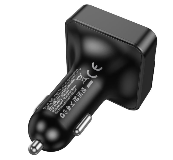 FM- модулятор Borofone BC60, Black, Box