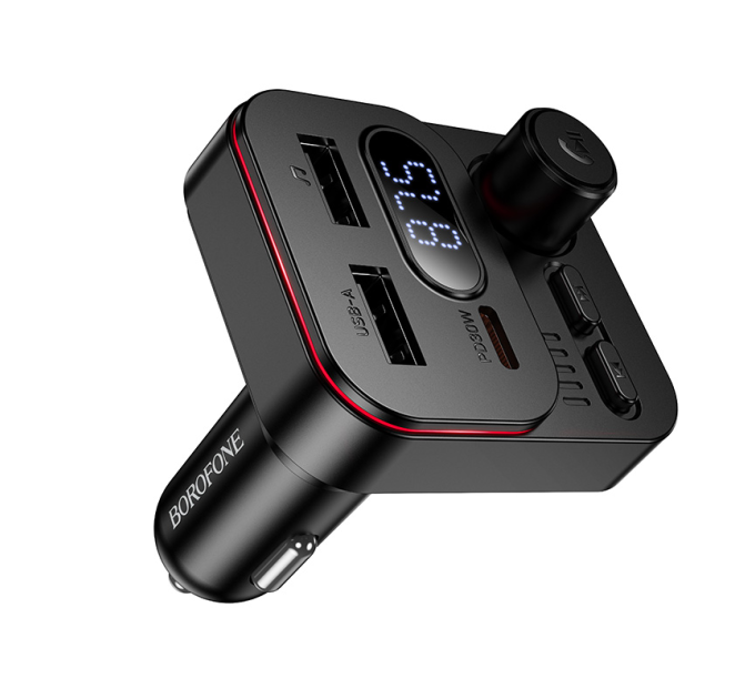 FM- модулятор Borofone BC61, Black, OEM