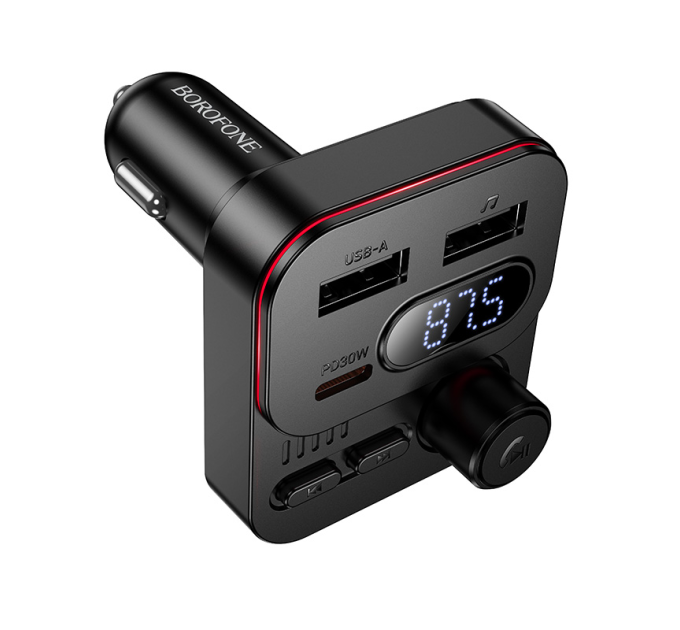 FM- модулятор Borofone BC61, Black, OEM