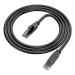Патч-корд литий Borofone BUS01, UTP, RJ45, Cat.6, 1m, чорний, Cu (мідь)