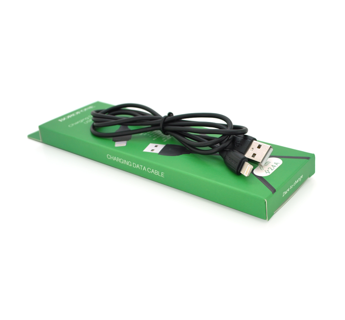 Кабель Borofone BX16, USB-Type-C, 2.4A, довжина 1м, Black, BOX