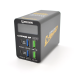 Зарядна станція з цифровою індикацією MECHANIC C-Power 6P, 2*USB-A, 2*QC3.0-5В3А,9В2A,12В1.5А, 2*PD3.1-(5В / 9В / 12В / 15В)3А,20В2,2,220В / 90Вт.150*100*50мм