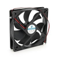 Кулер корпусний Merlion EZF 12025, 120x120x25mm, RPM 1100±10%, 12V / 0.3A, 2-pin, Black, OEM