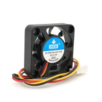 Кулер корпусний Merlion 4010, 40x40x10mm, 12V / 0.09A, RPM 1500±15%, 3-pin, Black, OEM