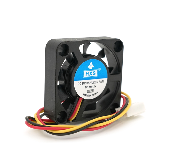 Кулер корпусний Merlion 4010, 40x40x10mm, 12V / 0.09A, RPM 1500±15%, 3-pin, Black, OEM