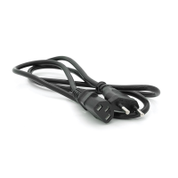 Кабель живлення Europlug CEE 7 / 16 - C13, 1M, 0.5mm OEM (євровилка) без заземлення