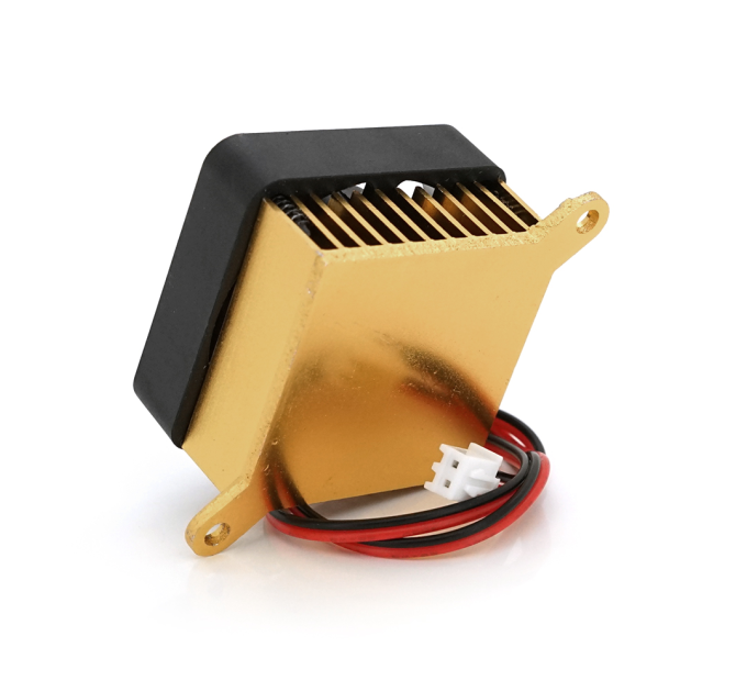Кулер Caizhu-Fan 4010, 40x40x10mm + радіатор, 12V / 0.05A, 2-pin, Black, OEM