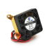 Кулер Caizhu-Fan 4010, 40x40x10mm + радіатор, 12V / 0.05A, 2-pin, Black, OEM