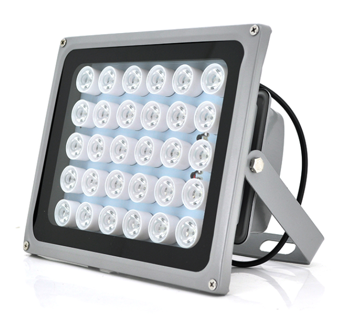Прожектор спрямований з сутінковими датчиком YOSO 12V 36W, 30LED, IP66, кут огляду 60 °, дальність до 100м, 220*180*85мм, BOX